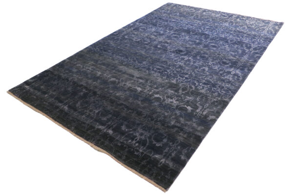 Tapis Damask laine et soie Inde