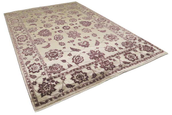 Tapis Damask laine et soie Inde